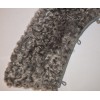 Cuello KARAKUL para abrigos de oficiales rusos negro y gris.